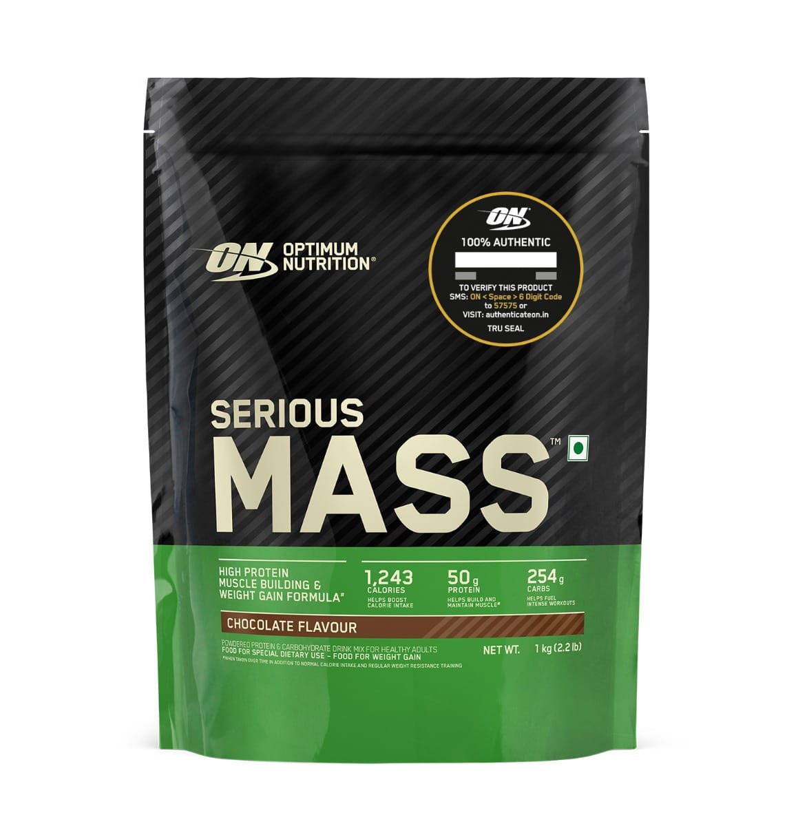 Optimum Nutrition (ON) Serious Mass 3kg | 50g Protein | Vanilla Flavour | Strength | Sport Performance
