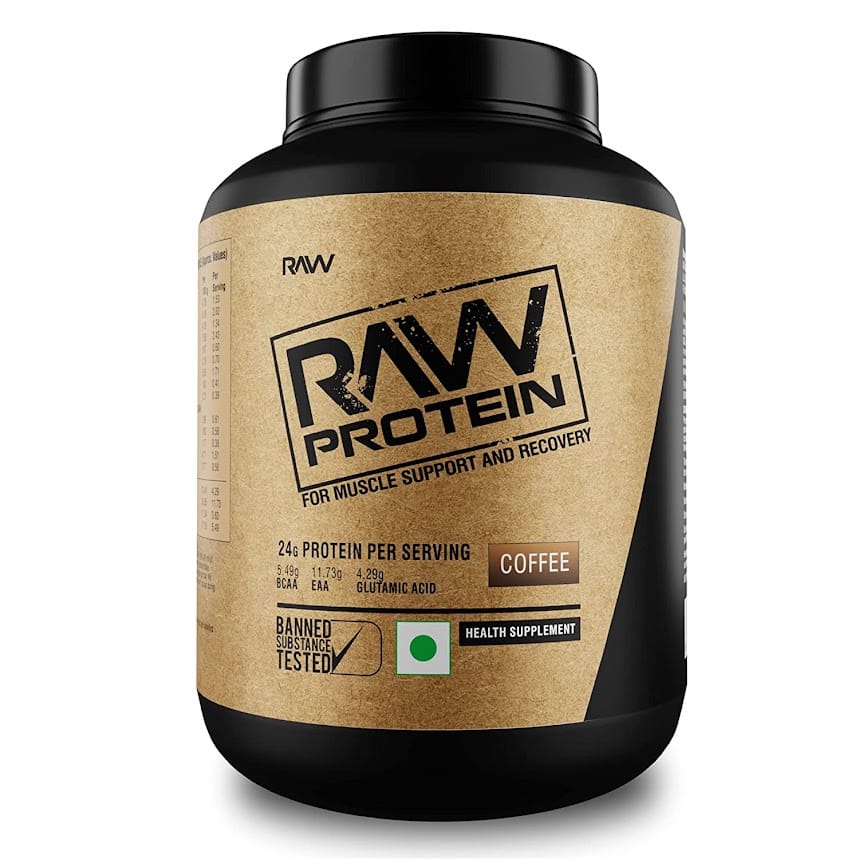 HEALTHFARM RAW Whey Protein Isolate + Whey Protein Concentrate | Highest Rated Protein Powder, Hormone-Free, Zero Additives, Low-Fat Sports Nutrition Protein 2kg