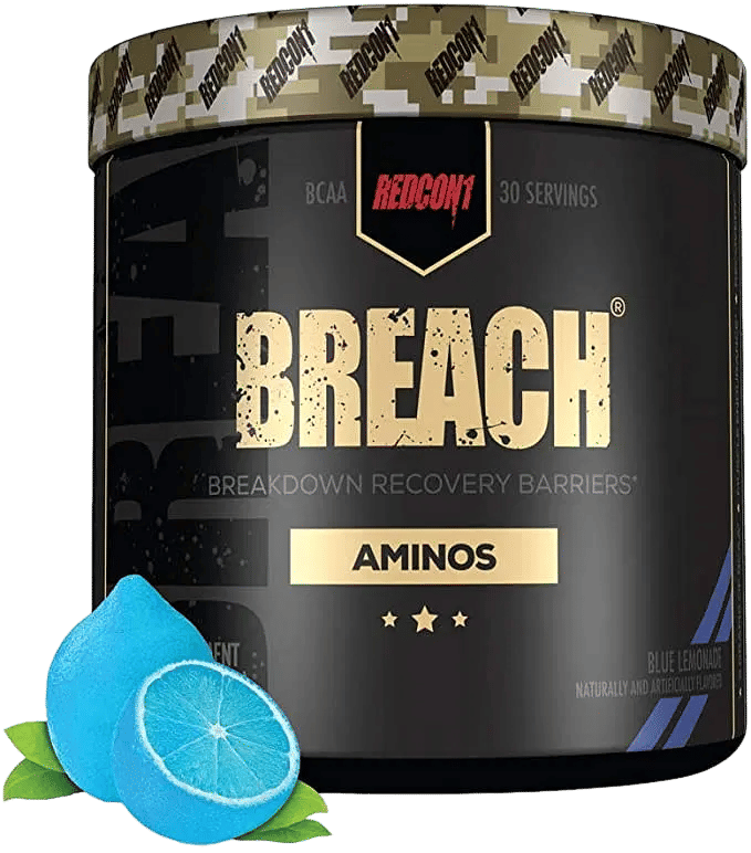 Redcon1 - Breach BCAAs (30 Servings), Blue Lemonade