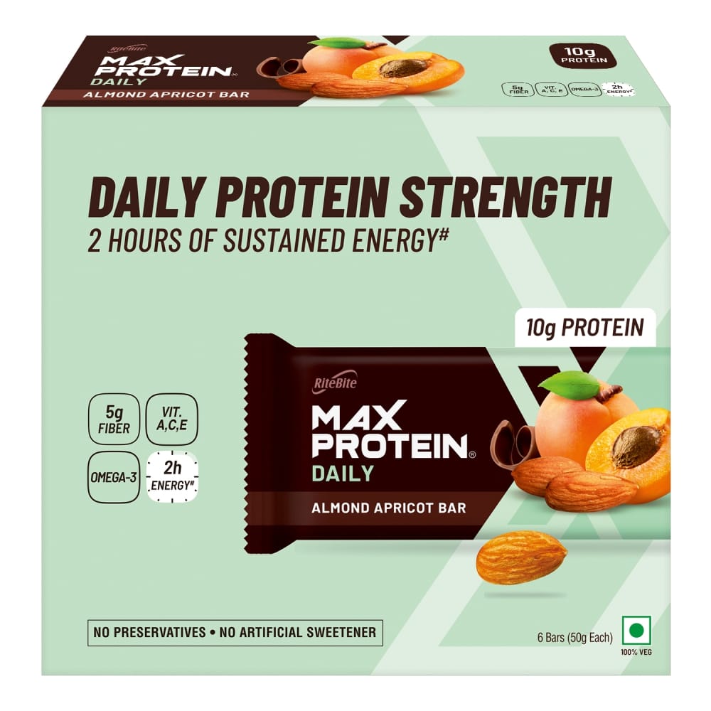RiteBite Max Protein Daily Almond Apricot