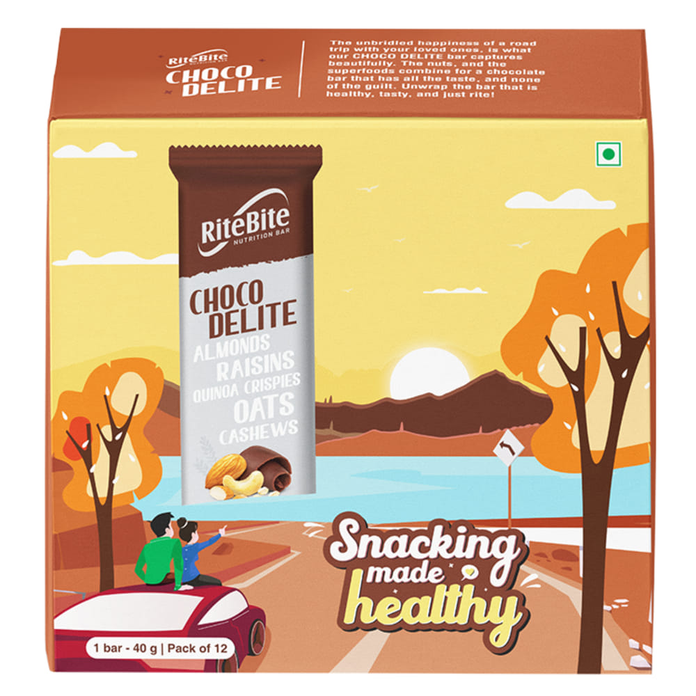 RiteBite Ritebite Choco Delite (Pack of 12) , 420 g