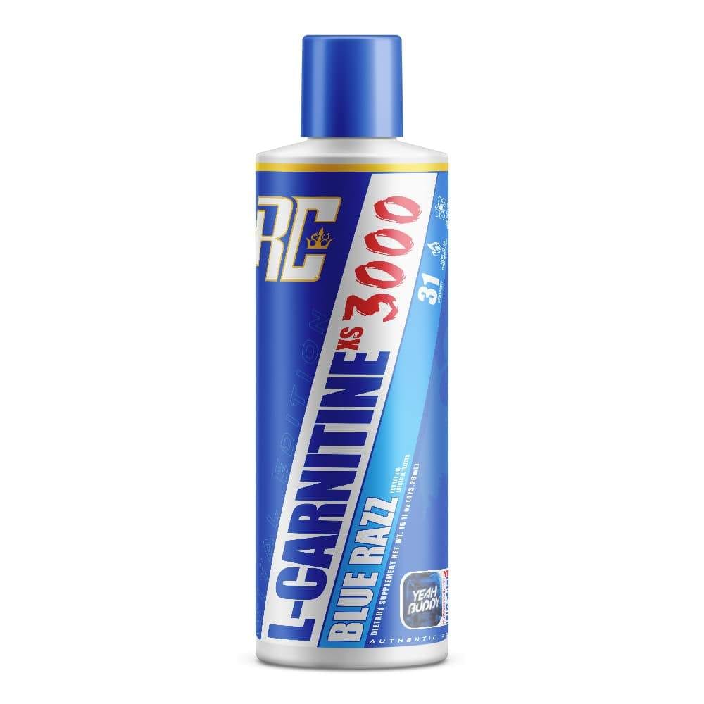 RONNIE COLEMAN L-CARNITINE XS 3000 | 31 Serving | Blue Razz | Lean Muscle | Weight Management