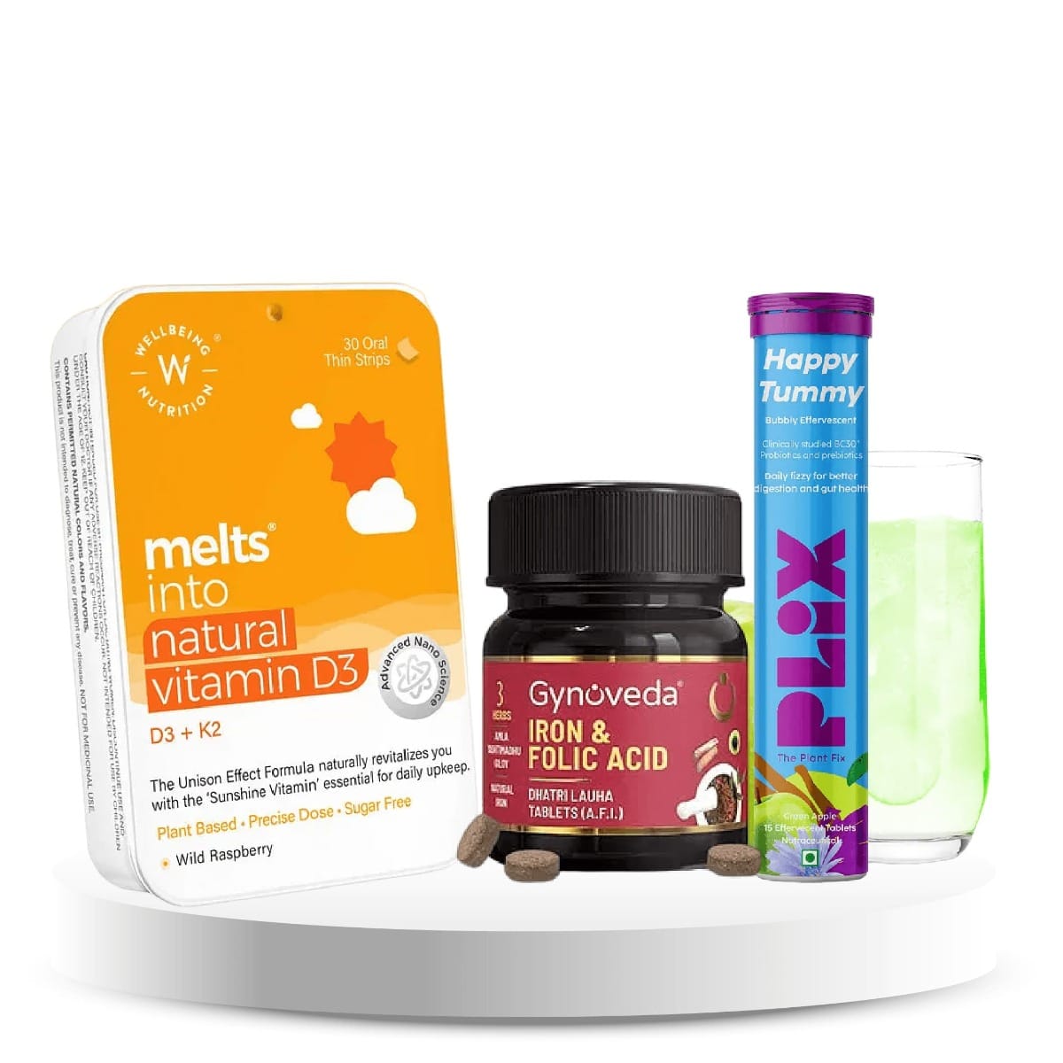 Ageless Beauty and Health Combo (Folic Acid, Vitamin D3, K2 & Many More)