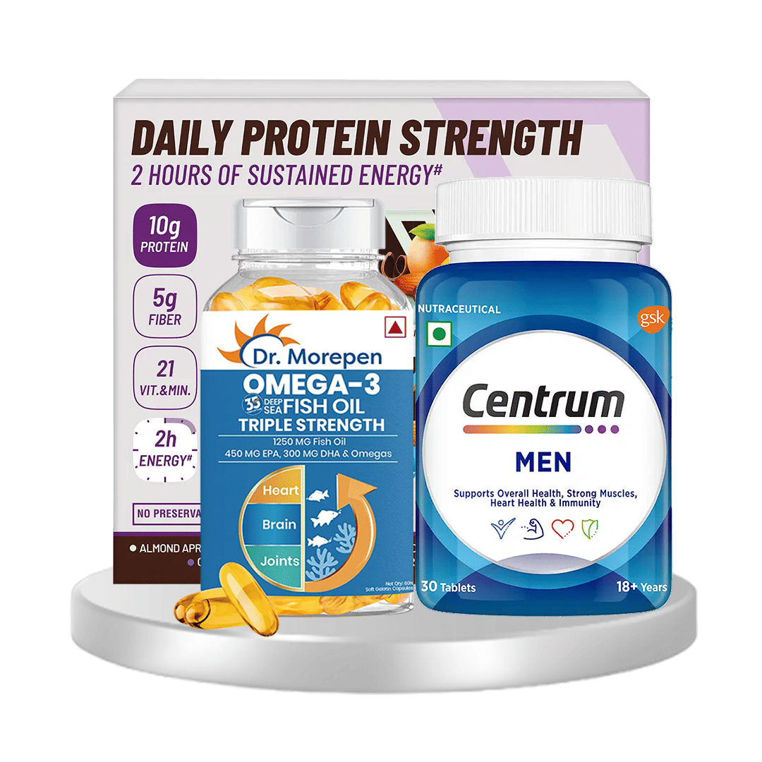 Muscle Matrix for Men ( Fish Oil + Protein + Multivitamins )