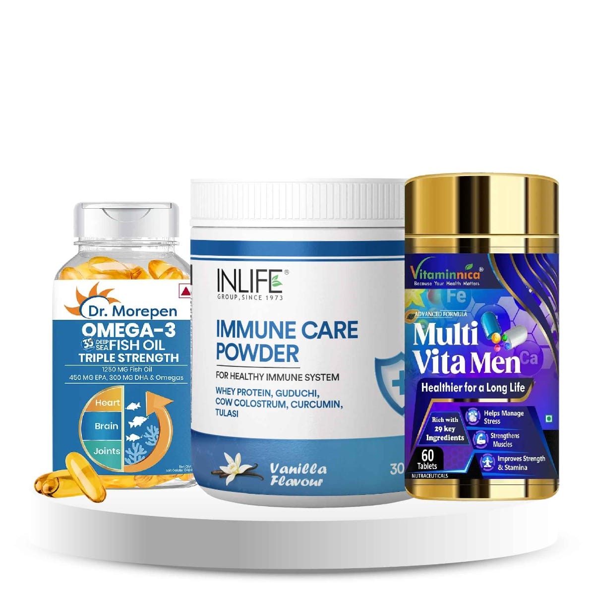 Multi Vita+ immunity Care+ Omega 3 Fish Oil