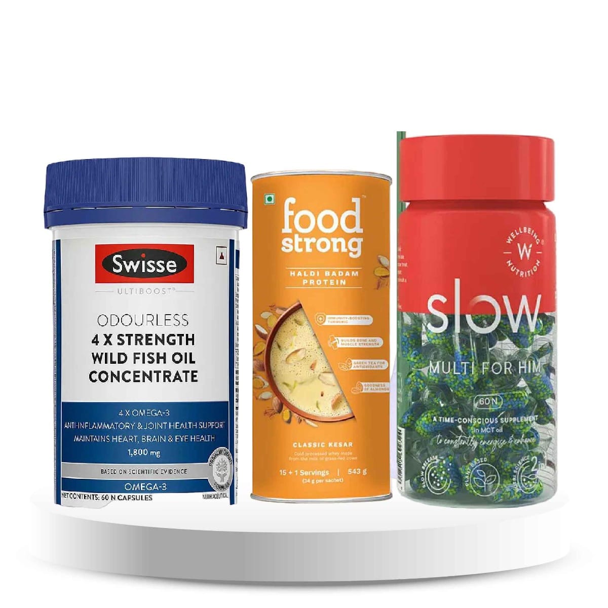 Multivitamin+ Protein+ Fish Oil