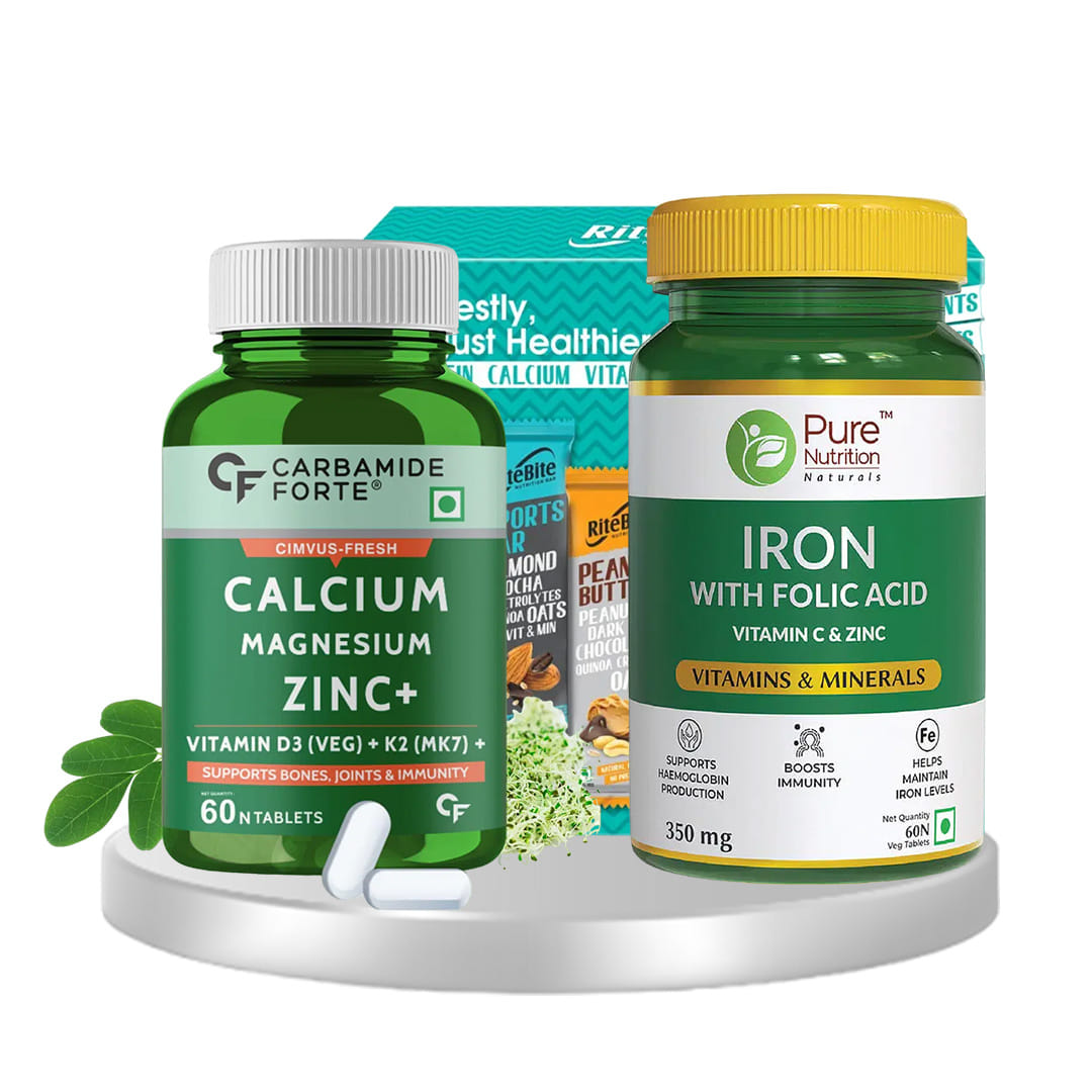 Strength & Balance Trio ( Magnesium +Zinc+Vitamin D& B12 )