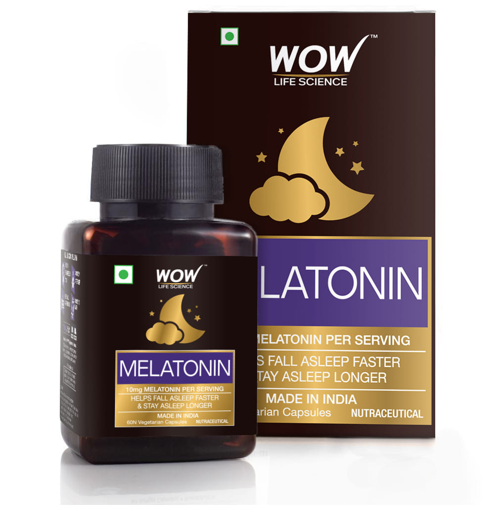 WOW Life Science Melatonin - 60 Tablets