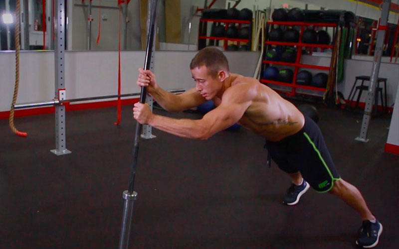 10 Hardest Core Exercises: Barbell Climb