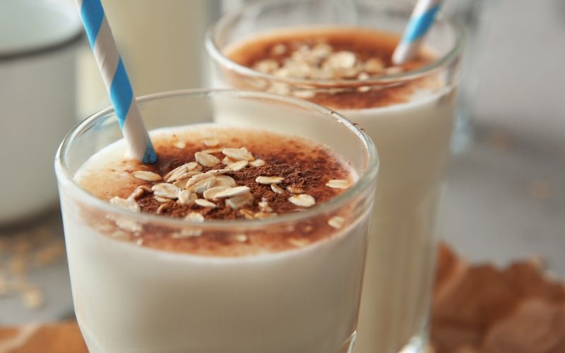 oatmeal and brown sugar shake