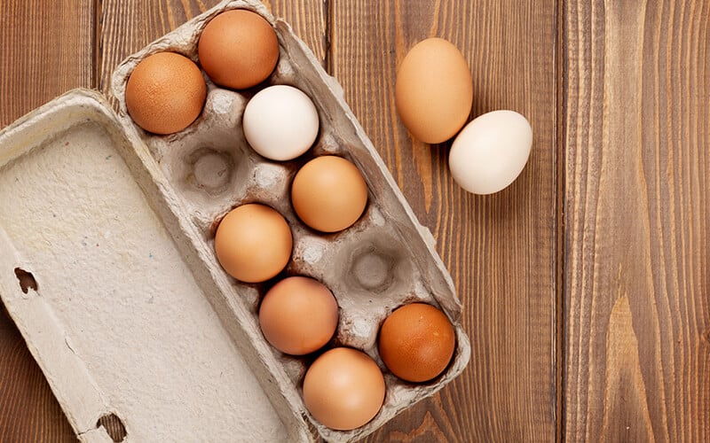 Eggs are a great choice for boosting T levels