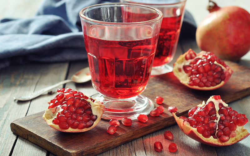Pomegranates are a great option to help boost T Levels
