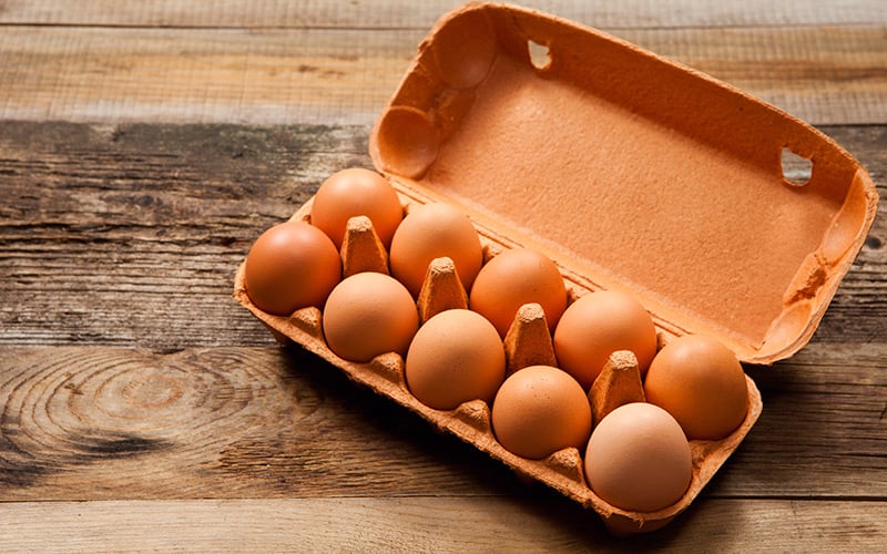 whole eggs - a good, cheap protein source