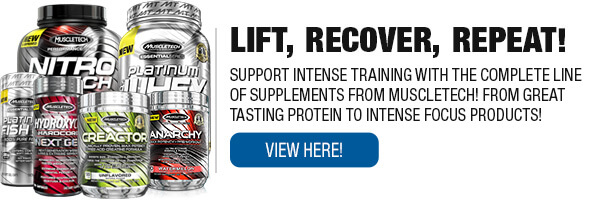 Complete Line of Muscletech Supplements