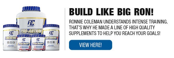 Complete Line of Ronnie Coleman Signature Series Supplements