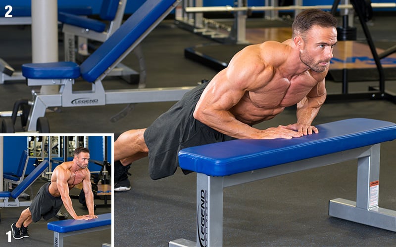 5 Most Effective Exercises for Building Triceps - Diamond Push Ups