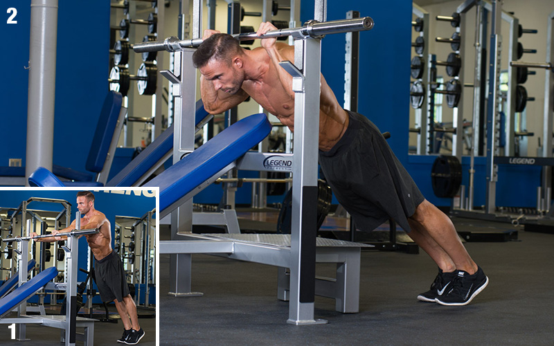 5 Most Effective Exercises For Building Your Triceps - Rack Press