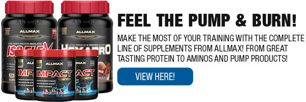 Complete Line of ALLMAX Supplements