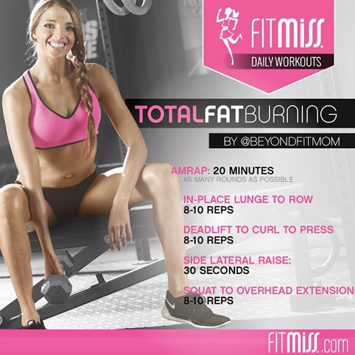 Women's Total Fat Burning Workout Routine