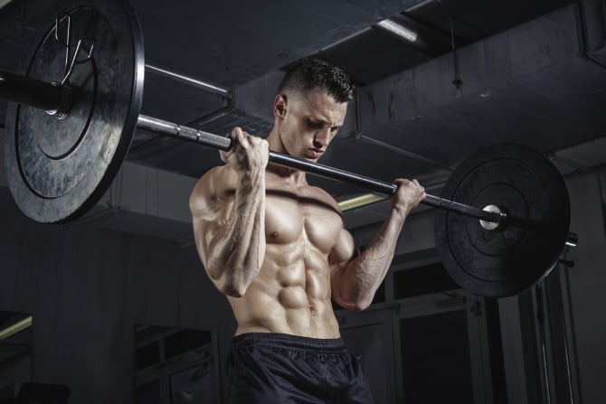 Barbell curls