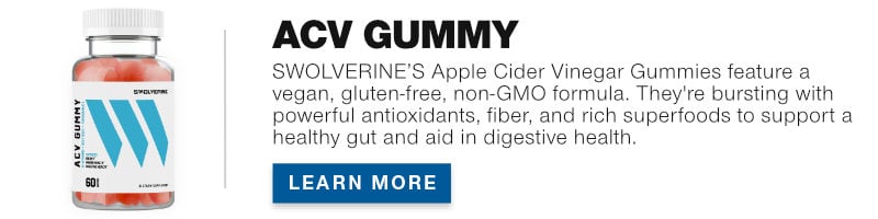 Swolverine Apple Cider Vinegar Product Banner