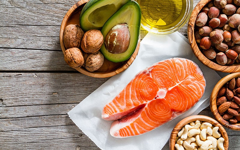 A Table with a Variety of Fat Sources