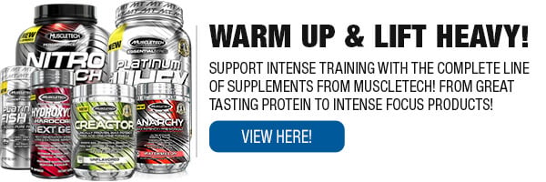 Complete Line of MuscleTech Supplements