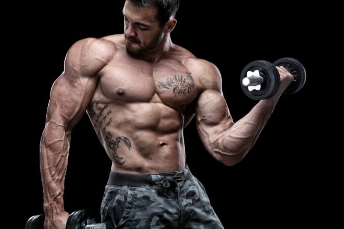 Jacked physique