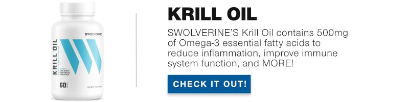 Swolverine Krill Oil Product Banner