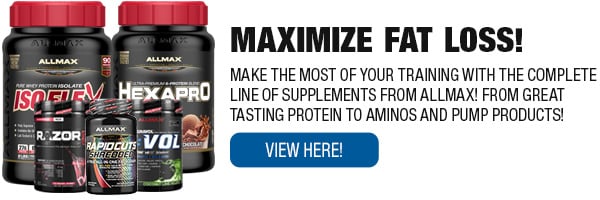 Complete Line of ALLMAX supplements