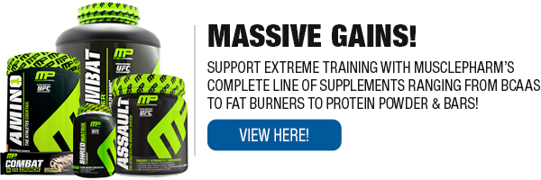 Full Line of MusclePharm Supplements