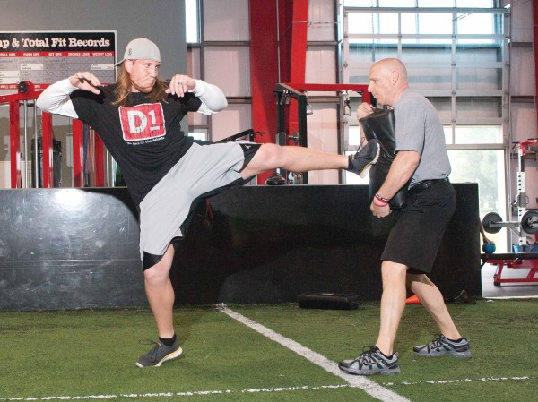 AJ Hawk Martial Arts Training