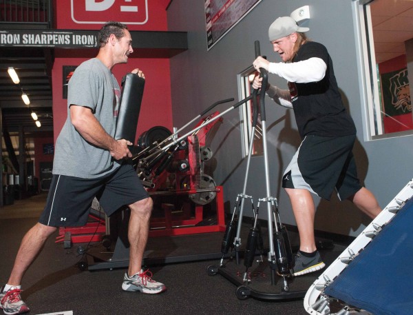 AJ Hawk Powermax Workout