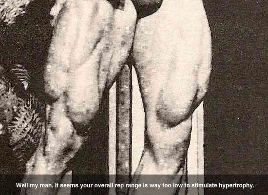 Leg Growth Rep Range