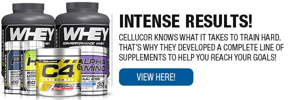 Complete Line of Cellucor Supplements