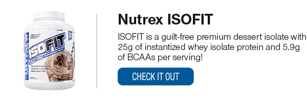 Nutrex ISoFit Shop Now!