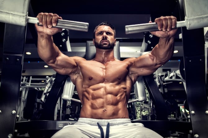Machine Bench Press