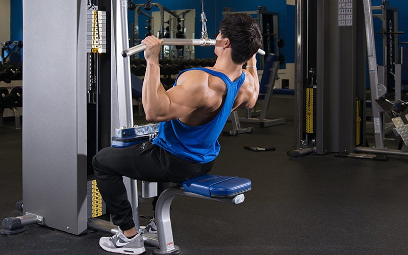 Density Training Circuit: Lat Pulldowns