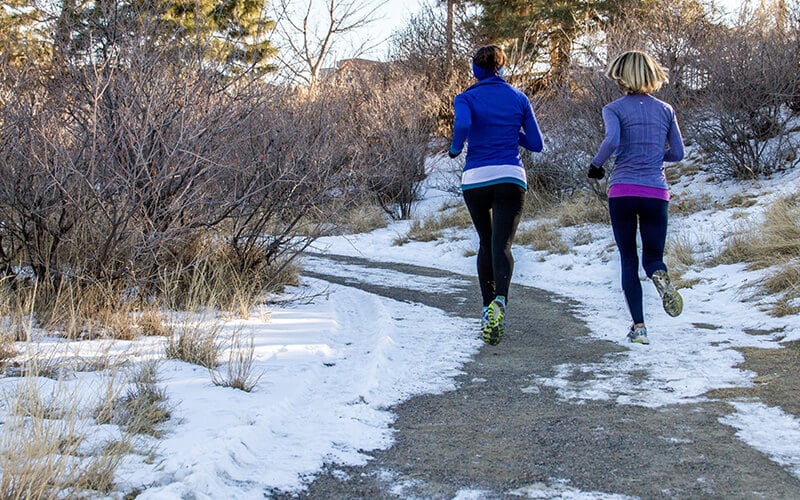 Girls Training in the Mountains for Elevation Training Benefits