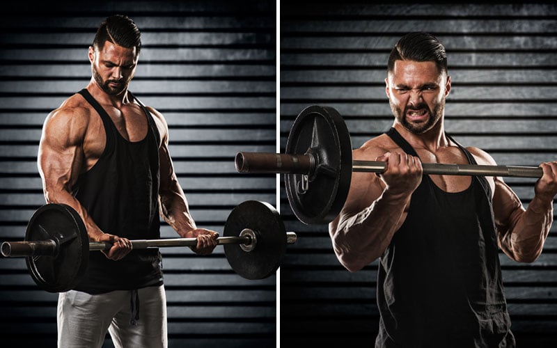 Bicep Curls For Daily Undulating Periodization Workout