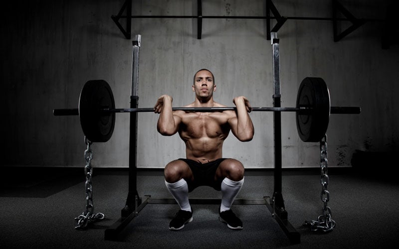 Front Squats Daily Undulating Periodization Workout