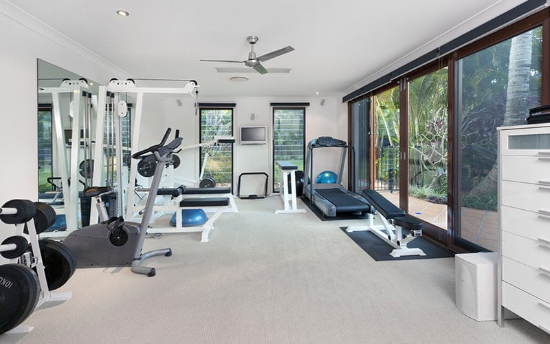 A Practical Home Gym Layout