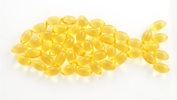 Fish oil capsules