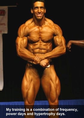 Francisco Montealegre Training Split