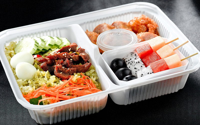 prepackaged macro friendly food