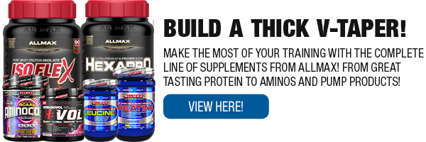 Complete Line of Allmax Supplements