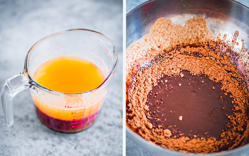 Chocolate Protein Brownie Ingredients