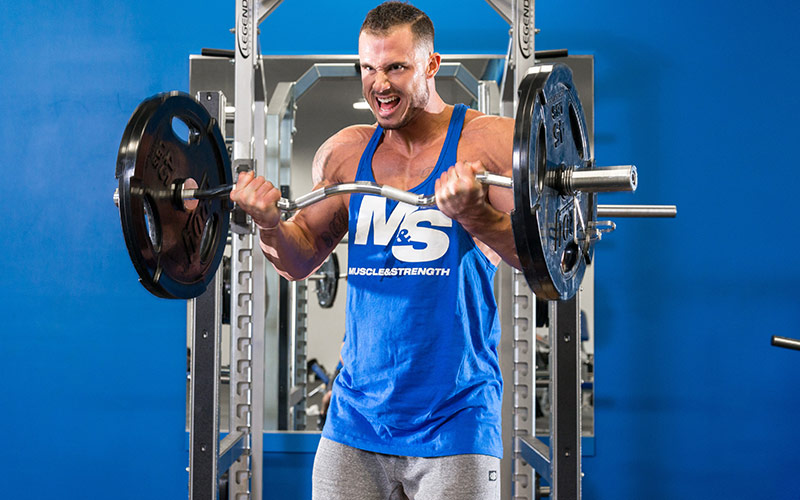 Bicep Curls for the Pump