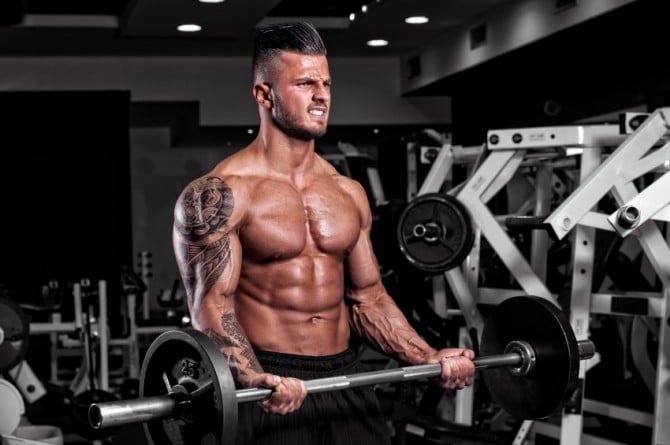 Barbell curls