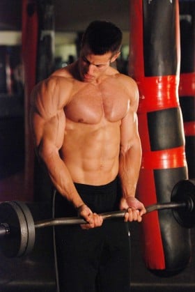 Natural bodybuilder Robbie Sardinia